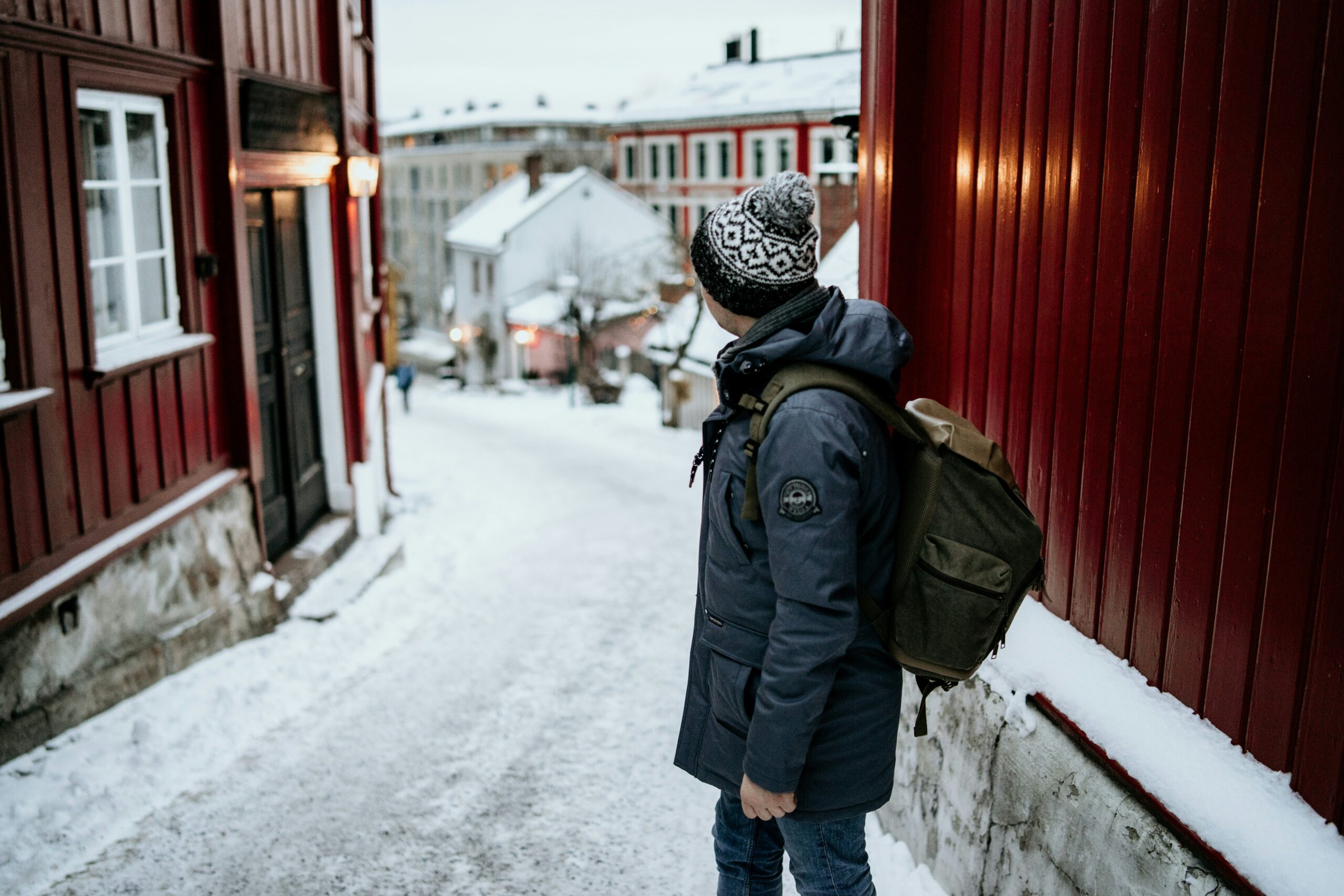 Élèves en immersion en Norvège, participant à un programme scolaire