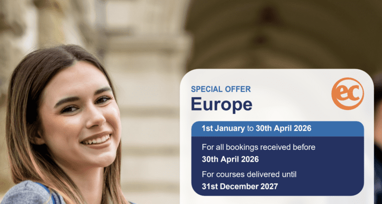 Jusque -30% pour un séjour linguistique avec EC